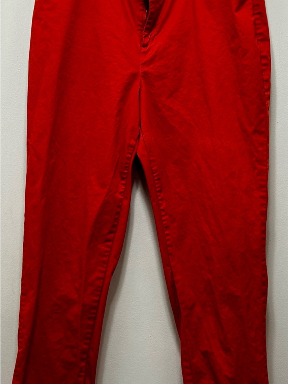 Christopher & Banks Vibrant Red Skinny Pants